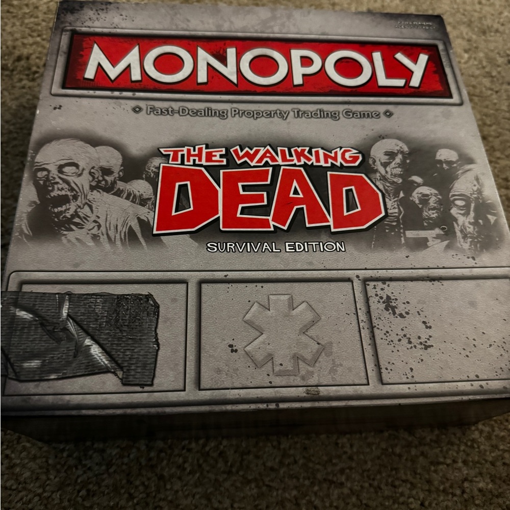 Monopoly The Walking Dead Edition Board Game